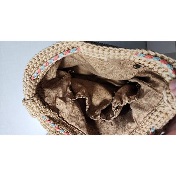 Sakroots woven crochet jute crossbody bag - Picture 6 of 9
